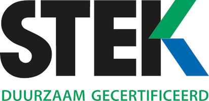 STEK, duurzaam gecertificeerd